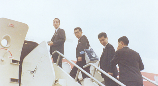 1962年 稻盛和夫首次海外出差远赴美国